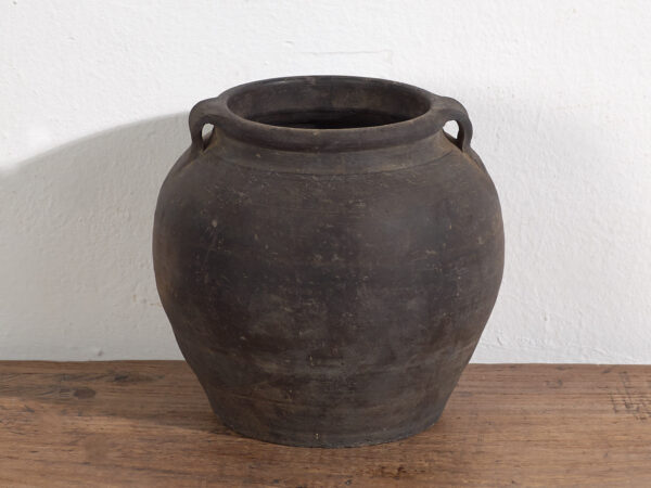 Pequeño jarrón asiático antiguo (c.1900) #13
