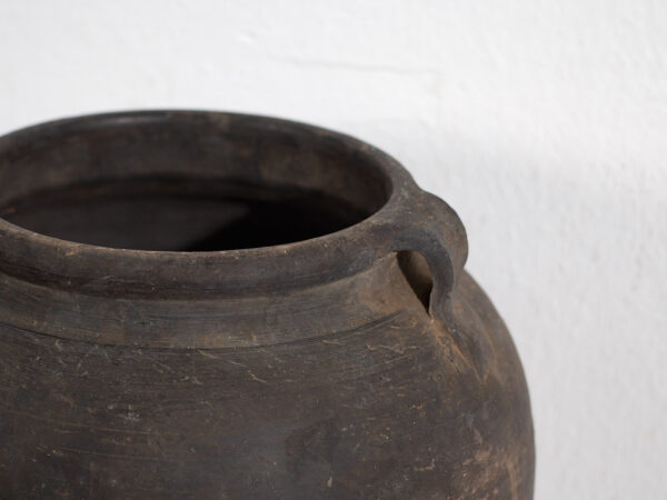 Pequeño jarrón asiático antiguo (c.1900) #13