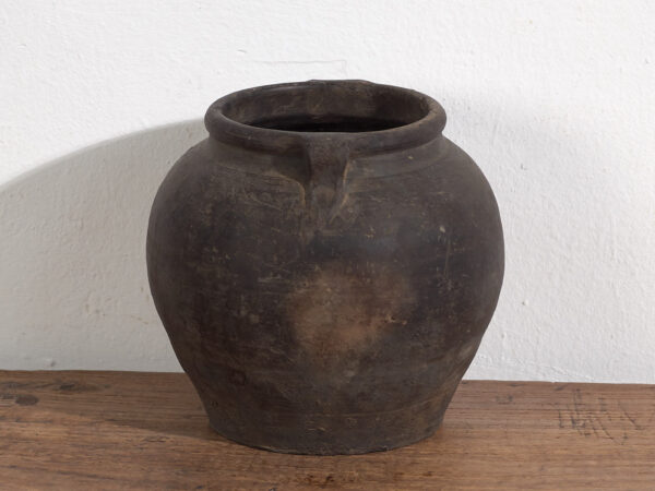 Pequeño jarrón asiático antiguo (c.1900) #13