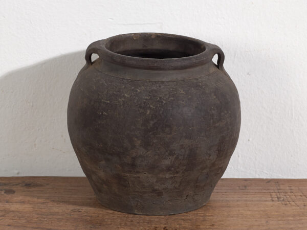 Pequeño jarrón asiático antiguo (c.1900) #13