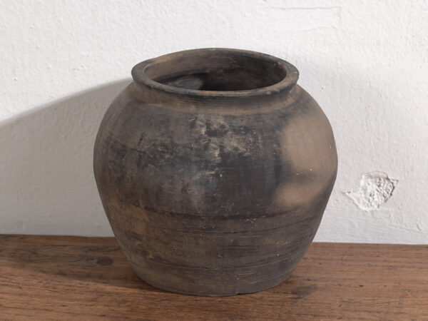 Vase ancien de style wabi sabi (c.1900) #12