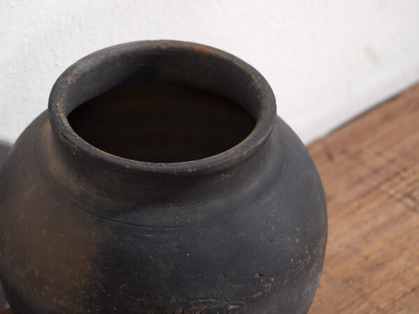 Petit vase ancien en céramique (c.1900) #13