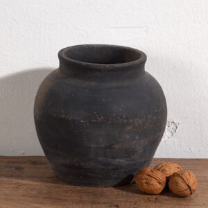 Pequeño jarrón antiguo de cerámica (c.1900) #13