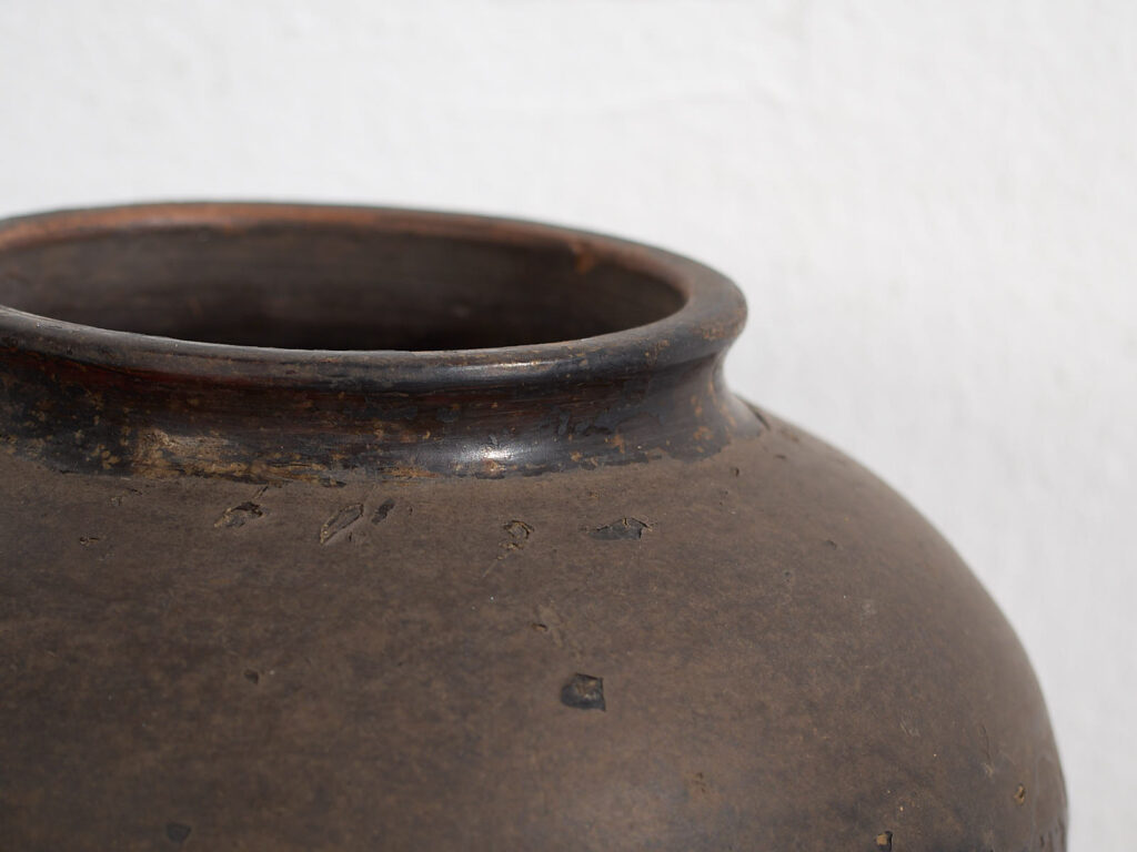 Jarrón redondo antiguo (c.1900) #3