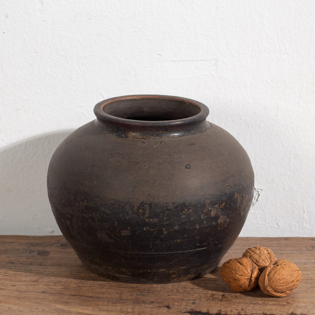 Jarrón redondo antiguo (c.1900) #3