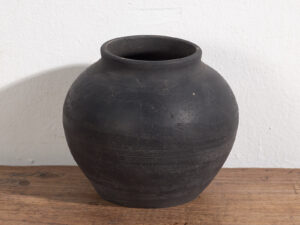 Vase ancien en poterie (c.1900) #6