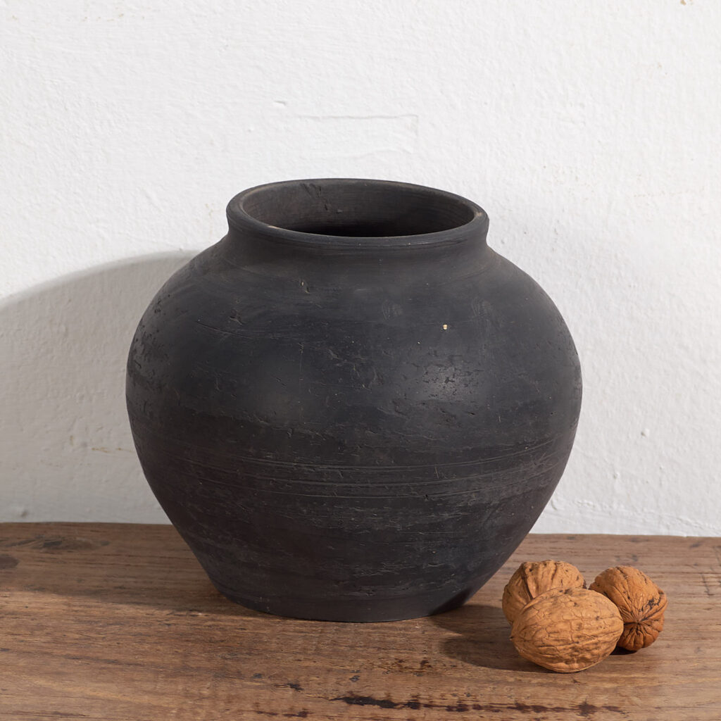 Vase ancien en poterie (c.1900) #6