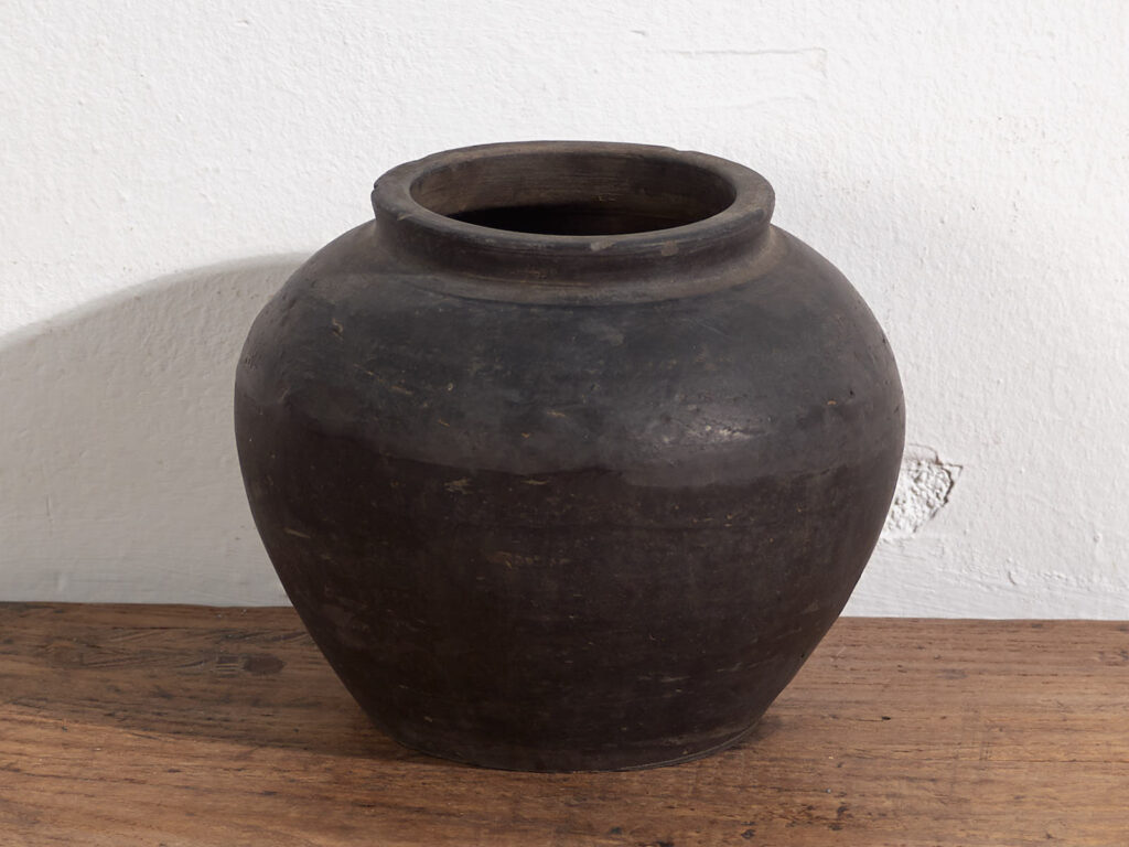 Vase chinois ancien en céramique (c.1900) #7