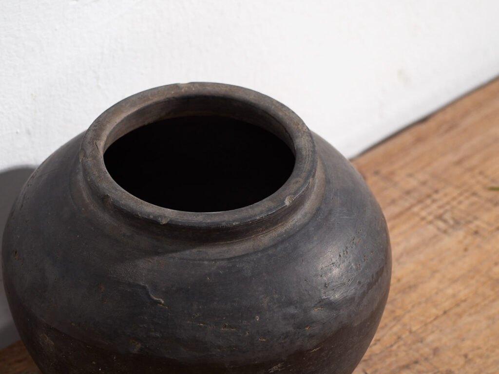 Vase chinois ancien en céramique (c.1900) #7