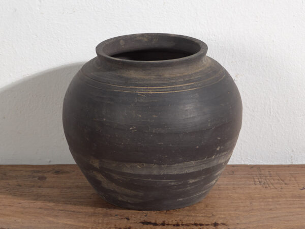 Vase ancien en céramique asiatique (c.1900) #16