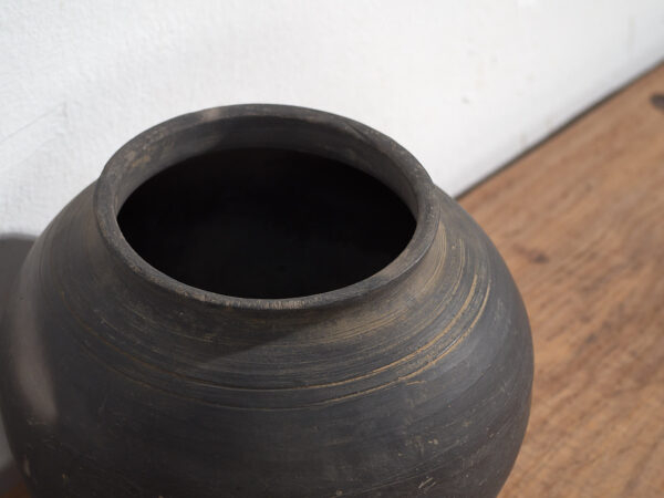 Vase ancien en céramique asiatique (c.1900) #16