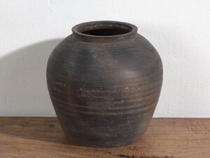 Antiguo jarrón de cerámica (c.1900) #18