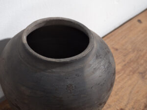 Antigua vasija de estilo wabi sabi (c.1900) #20