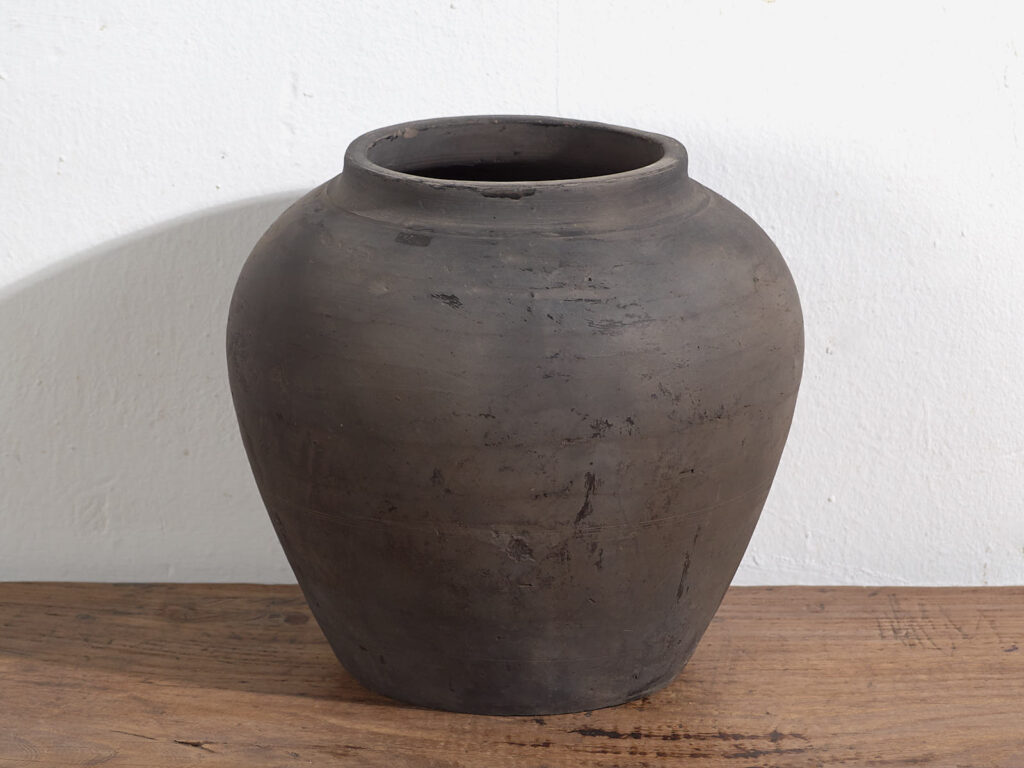 Antigua vasija de estilo wabi sabi (c.1900) #20