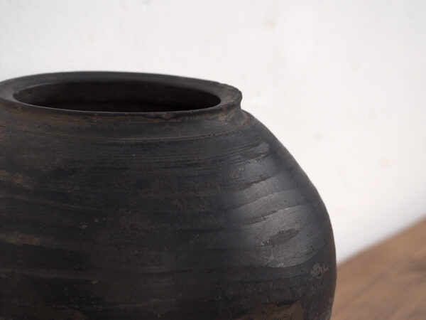 Vase ancien de style wabi sabi (c.1900) #8