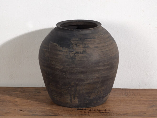 Vase ancien de style wabi sabi (c.1900) #8