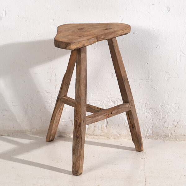 Antique Asian stool (c.1900) #4