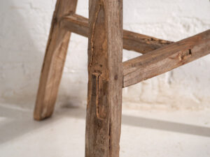 Antique Asian stool (c.1900) #4