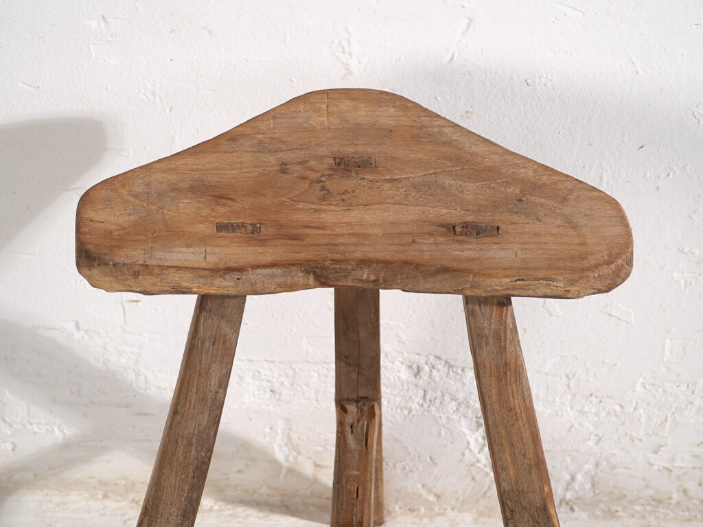 Antique Asian stool (c.1900) #4