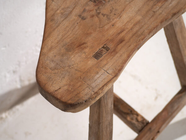 Antique Asian stool (c.1900) #4