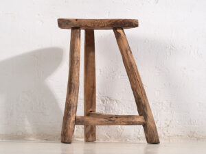 Taburete oriental antiguo (c.1900) #6