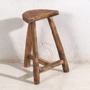 Taburete oriental antiguo (c.1900) #6