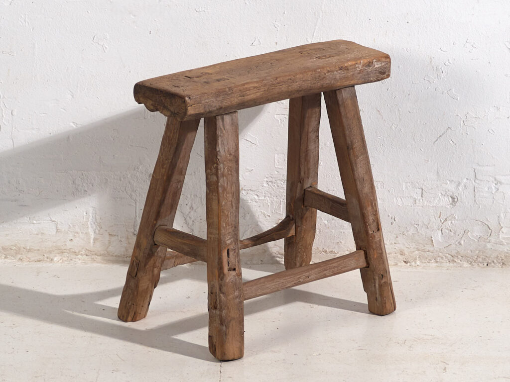 Pareja de taburetes antiguos (c.1900). Conjunto de 2 piezas #1