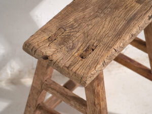 Taburetes asiáticos antiguos (c.1900). Conjunto de 2 piezas #4