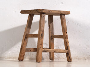 Antique primitive style stool (c.1900) #5