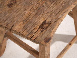 Antique primitive style stool (c.1900) #5