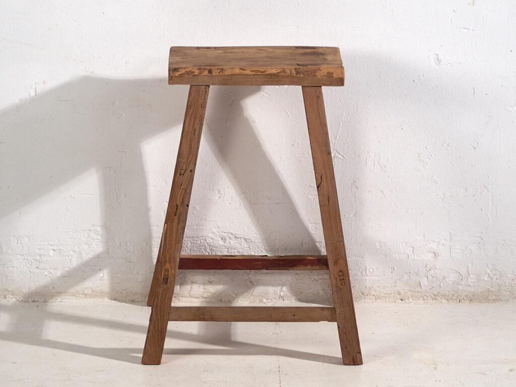 Antique high stool (c.1900) #6