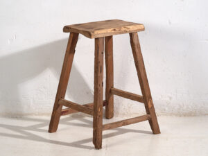 Antique high stool (c.1900) #6