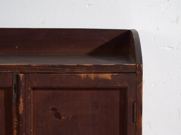 Mueble auxiliar japonés kodansu con puertas acristaladas, periodo Taishō–Showa temprano (c. 1915–1940) #30