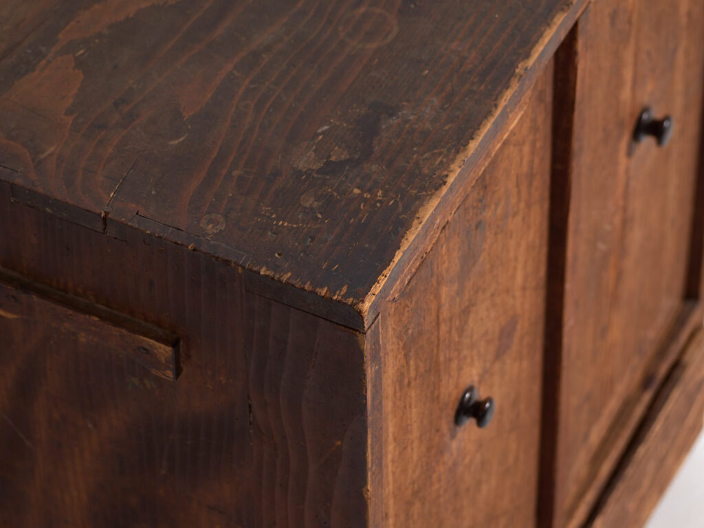 Mueble japonés antiguo mizuya ko-dansu en cedro, periodo Meiji–Taishō (c. 1890–1925) #39