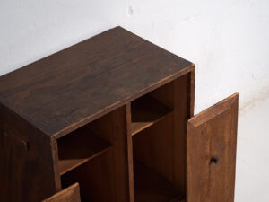 Mueble japonés antiguo mizuya ko-dansu en cedro, periodo Meiji–Taishō (c. 1890–1925) #39