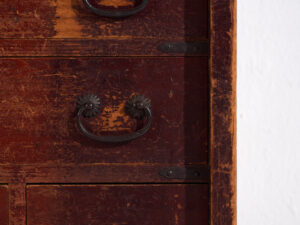 Choba-dansu japonés antiguo en madera de cedro, periodo Meiji/Taishō (c. 1890–1920) #45