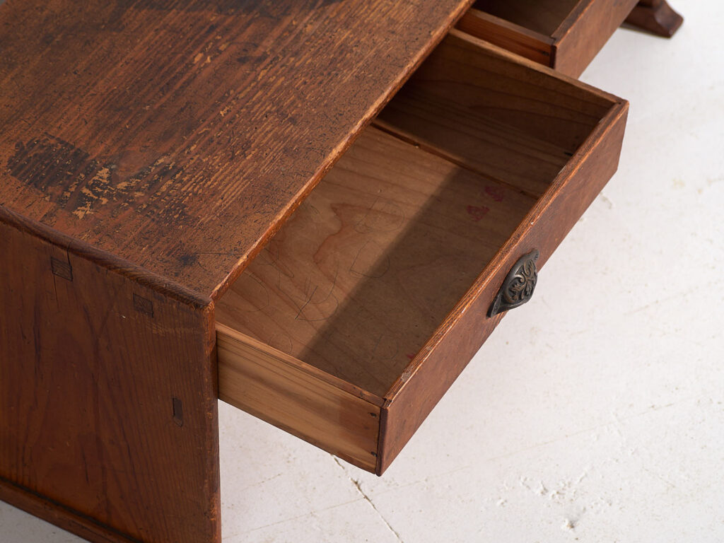 Mesa baja Chabudai japonesa antigua - Periodo Showa (c.1926-1970) #3