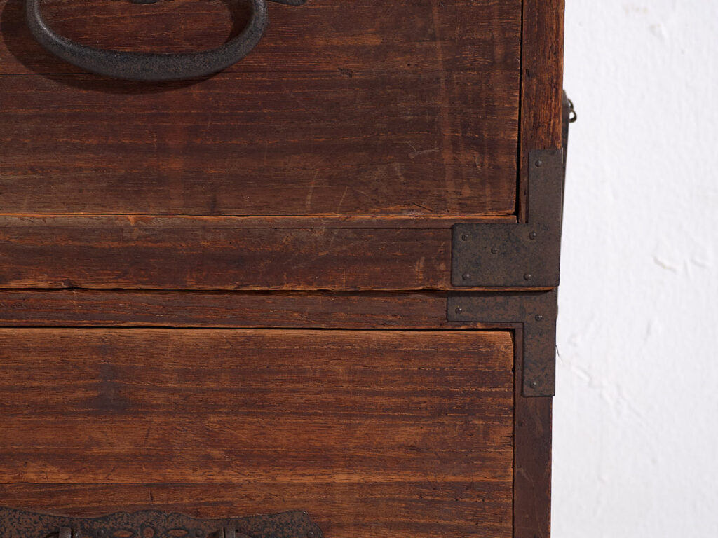 Cómoda japonesa Tansu antigua- Periodo Meiji / Taishō (c.1868-1926) #5