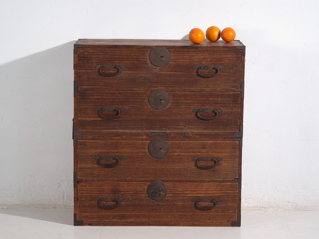 Cómoda japonesa Tansu antigua- Periodo Meiji / Taishō (c.1868-1926) #5