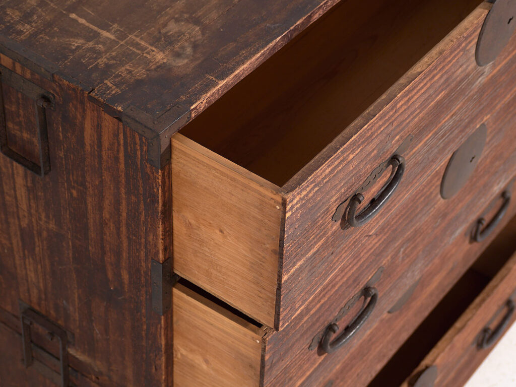Cómoda japonesa Tansu antigua- Periodo Meiji / Taishō (c.1868-1926) #5