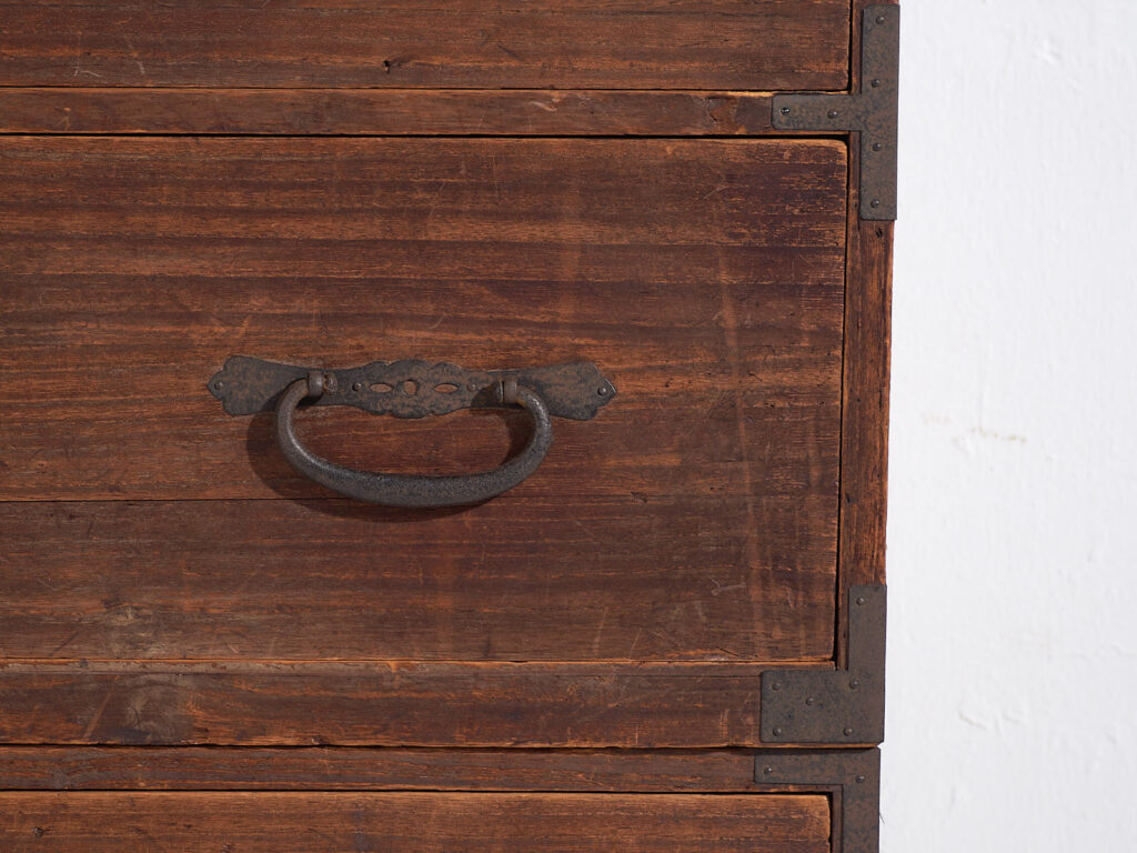 Cómoda japonesa Tansu antigua- Periodo Meiji / Taishō (c.1868-1926) #5