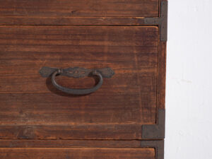 Cómoda japonesa Tansu antigua- Periodo Meiji / Taishō (c.1868-1926) #5