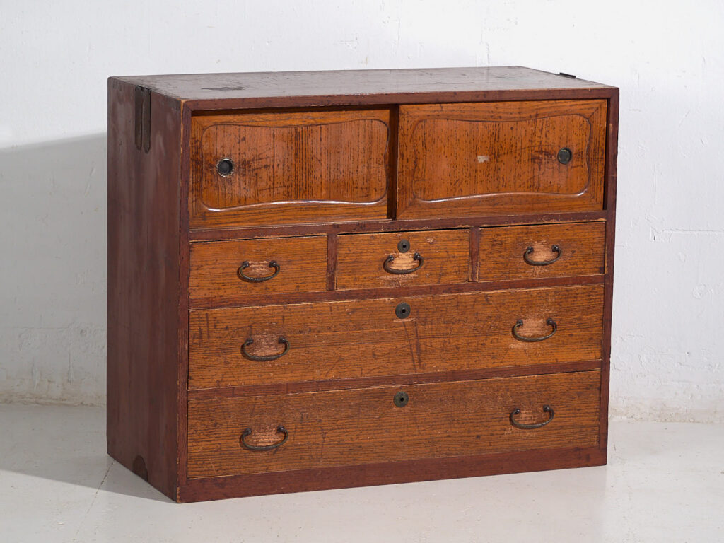 Cómoda japonesa antigua - Periodo Taishō / Showa (c.1920-1970) #10