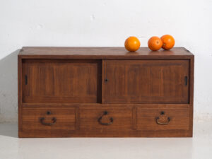 Armario bajo antiguo - Periodo Taishō / Showa (c.1920-1970) #15