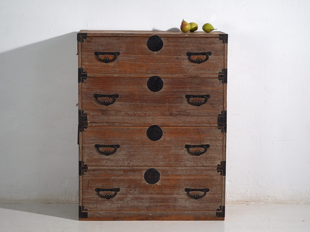 Cajonera Tansu japonesa antigua - Periodo Meiji / Taishō (c.1868-1926) #24