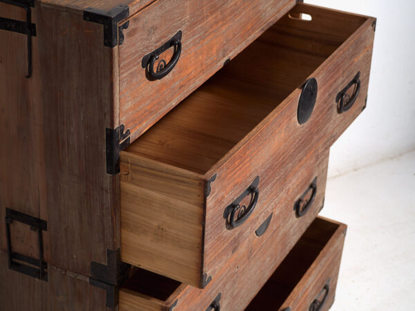 Cajonera Tansu japonesa antigua - Periodo Meiji / Taishō (c.1868-1926) #24