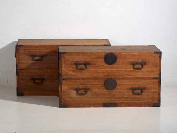 Tansu japonais ancien - Période Meiji / Taishō (c.1868-1926) #25