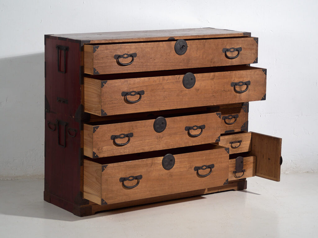 Tansu japonés antiguo - Periodo Meiji / Taishō (c.1868-1926) #28