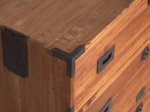 Cómoda antigua japonesa Tansu de comerciante - Periodo Taishō / Showa (c.1912-1945) #36