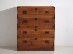 Cómoda antigua japonesa Tansu de comerciante - Periodo Taishō / Showa (c.1912-1945) #36